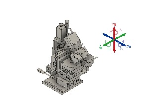 DAU-080A-R Motorized 6-axis Optical Fiber Alignment Stage